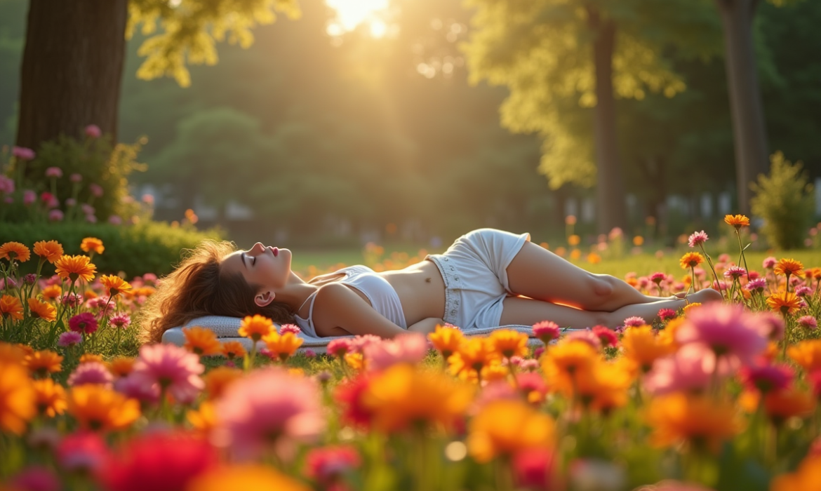 Pourquoi incorporer un tapis de fleurs dans votre routine de détente