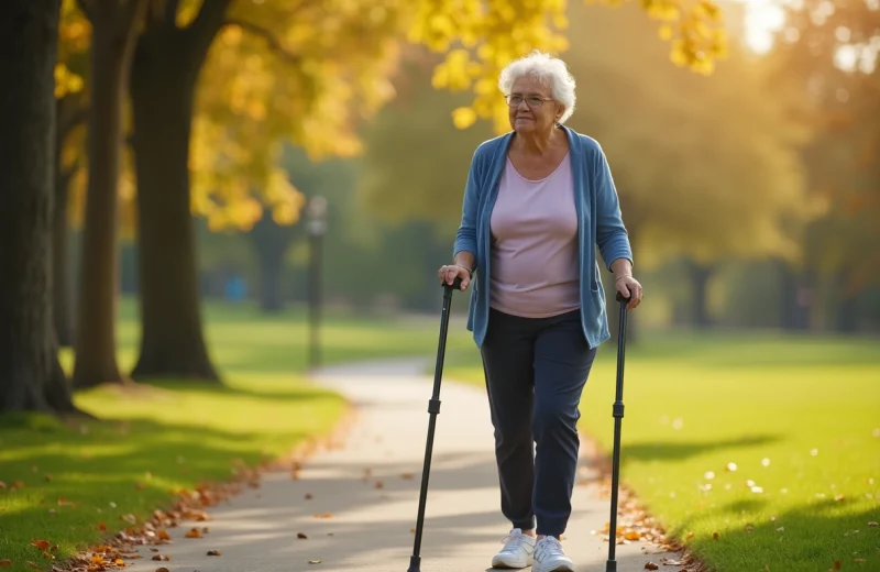 Pourquoi une canne de marche ergonomique réduit les douleurs articulaires